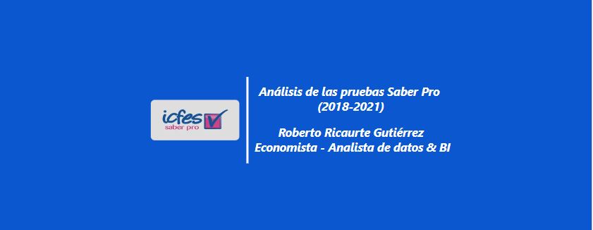ANÁLISIS DE LA PARTICIPACIÓN Y RESULTADOS DE LA PRUEBA SABER PRO 2018-2021  