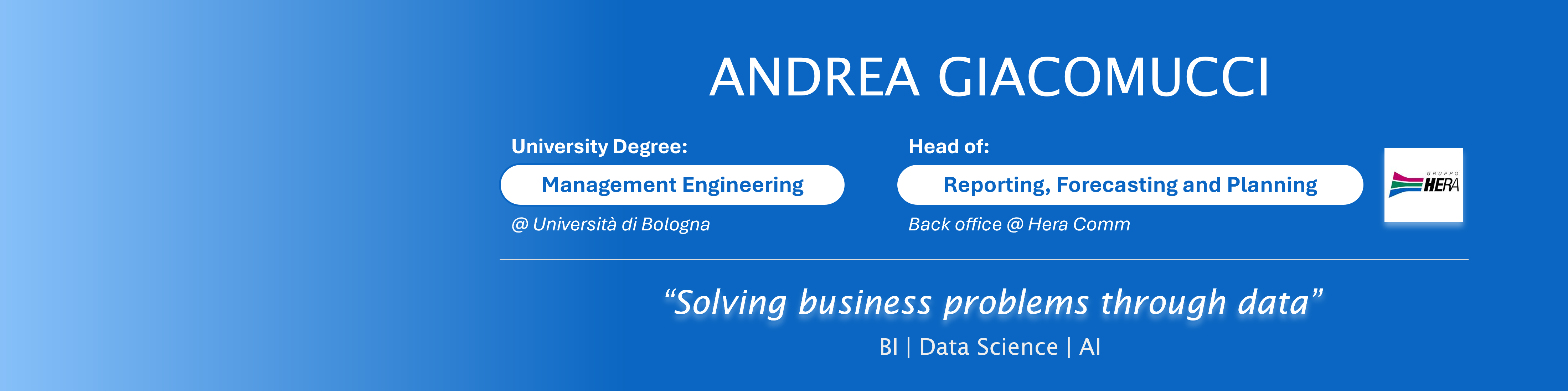 ANDREA GIACOMUCCI Banner Image