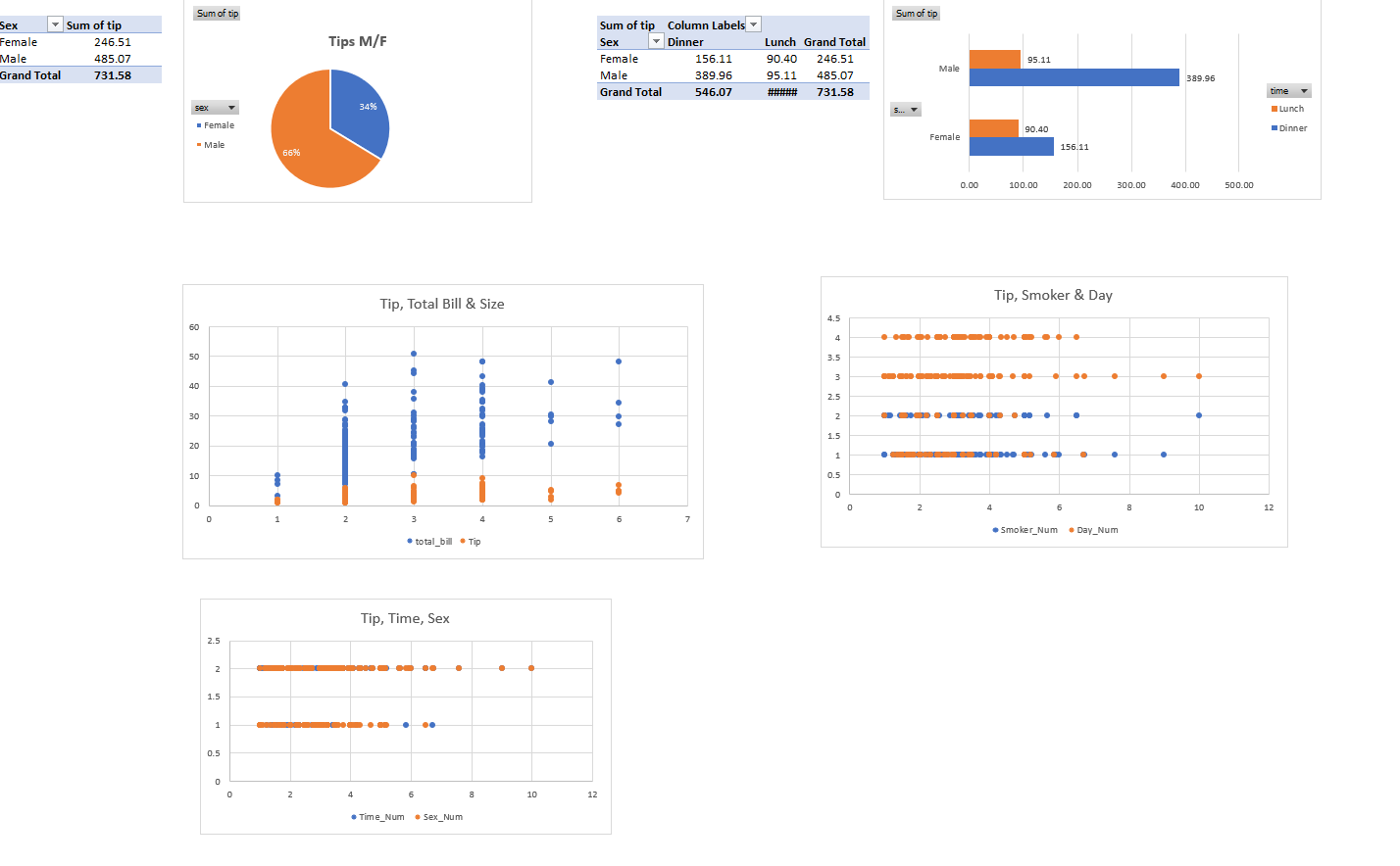 Pivot & Charts